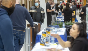 Help wanted: Employers court workers at monster London job fair