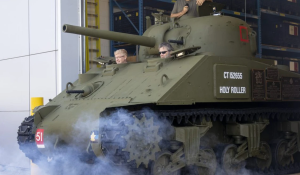 London's refurbished Holy Roller tank revealed, set for Victoria Park return