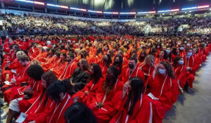 House of red: Fanshawe College graduates, families pack Budweiser Gardens