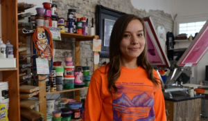 Meet the Mi'kmaq artist designing orange shirts inspired by her heritage