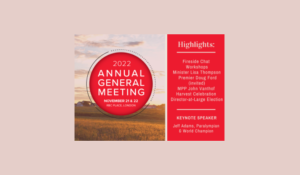 Ontario Federation of Agriculture's Annual General Meeting