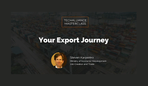 TechAlliance: Your Export Journey | A Masterclass