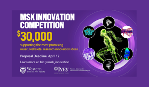 Western's BJI MSK Innovation Competition 