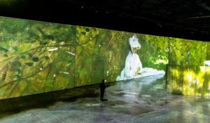 Imagine Monet immersive exhibit opens at 100 Kellogg Lane