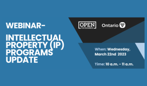 Intellectual Property (IP) Programs Update