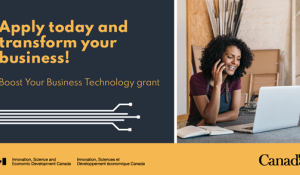 CDAP Boost Your Business Technology Grant