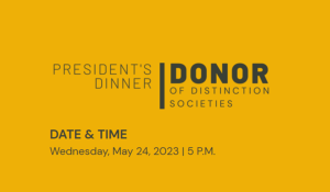 LHSF Donor of Distinction Societies President's Dinner