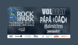 RBC Rock The Park: Volbeat, Papa Roach, Halestorm & Default