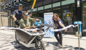 Let's ride! Bicycle cafe opens new location at forks of Thames River