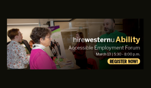 hirewesternuAbility Accessible Employment Forum