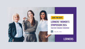 Save the Date for Lerners Women's Symposium 2024