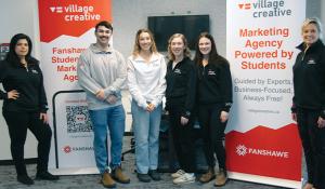 Fanshawe students empower Village Creative