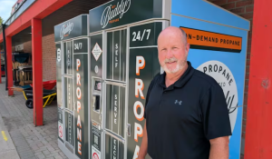 Why you're seeing these London-made propane vending machines outside stores