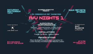 A/V Nights 1: An Immersive Art Showcase