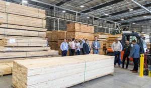 Area 'mass timber' maker completes $107M expansion, will add 150 jobs