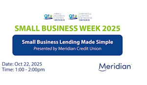 Virtual: Small Business Lending Made Simple with Meridian Credit Union