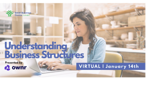 Virtual: Understanding Business Structures & Registering your business through Ownr