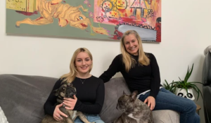 Mother-daughter artists, inspiring each other, enter London's Art Comp