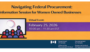 Information Sessions for Women‑Owned Businesses