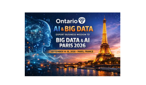 Ontario AI & Big Data Export Business Mission to Big Data & AI Paris 2026