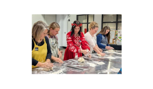 MULTICULTURAL PIEROGIES-MAKING WORKSHOP IN LONDON, ONTARIO AT THE GROVE.