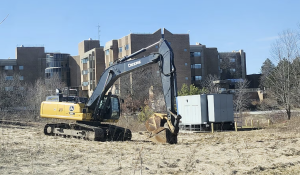 Construction starts on 'tiny homes' complex for homeless veterans in London