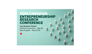 2026 Canadian Entrepreneurship Research Conference