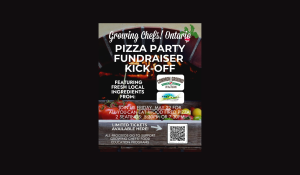 Growing Chefs! Ontario Pizza Party Fundraiser