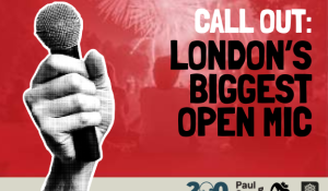 Apply to Play London's Biggest Open Mic