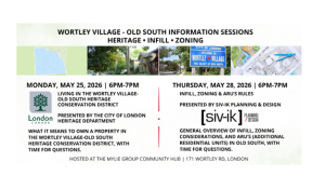 Wortley Village/Old South Information Sessions: Heritage | Infill | Zoning