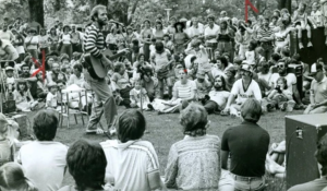 He played at Home County festival's 1974 debut. He's back again this summer