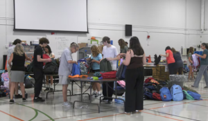 Community comes together to give kids the “Best First Day” of school