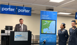 Porter Airlines launches flights from London International Airport