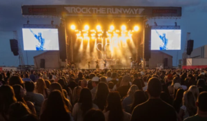 Hot Stuff: It's hard turning an airport runway into a concert venue. But it's worth it