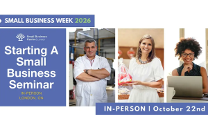 IN-PERSON: Starting A Small Business Seminar