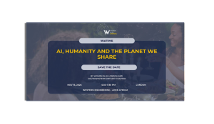 AI, Humanity and the Planet We Share