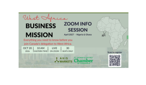 Axis Markets Canada Africa Trade Trip Info Session