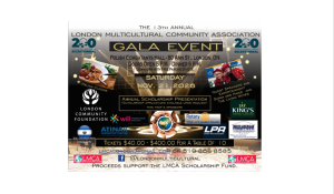 The 13th Annual London Multicultural Community Association Gala